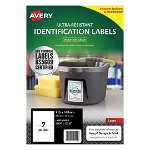 Avery L7916 White Laser 210 x 148mm Extra Strong Permanent Ultra-Resistant Chemical Grade Labels – 20 Pack
