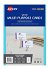 Avery C32074 White Laser Inkjet 85 x 54mm Double Sided Multi-Purpose Cards – 80 Pack