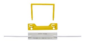 Avery Yellow  Clip File Fastener - 10 Pack