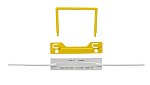Avery Yellow Clip File Fastener - 100 Pack