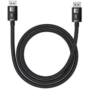 Baseus High Definition Series 1.5M 8K DisplayPort Cable - Cluster Black