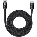 Baseus High Definition Series 3M 8K DisplayPort Cable - Cluster Black