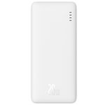 Baseus Airpow 10000mAh USB-A to USB-C Power Bank - White
