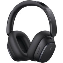 view Baseus Bowie H1 Pro Bluetooth Overhead Wireless Stereo Headphones with Noise Cancelling - Black