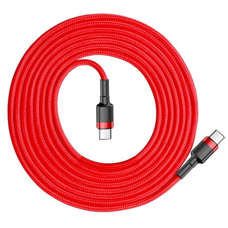 Baseus Cafule 2m USB-C to USB-C Cable - Red