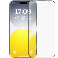 view Baseus Crystalline Series Tempered Glass Screen Protector for iPhone 15 - Clear