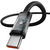 Baseus Dynamic 3 Series 1M USB-C to USB-C Charge & Sync Cable - Cluster Black