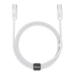 Baseus Dynamic Series 1m USB-C to USB-C Charge & Sync Cable - White