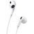 Baseus Encok C17 USB In-Ear Wired Stereo Earphone - White