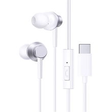 view Baseus Encok CZ11 USB In-Ear Wired Stereo Earphones - Moon White