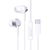 Baseus Encok CZ11 USB In-Ear Wired Stereo Earphones - Moon White