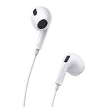 Baseus Encok H17 3.5mm In-Ear Wired Stereo Earphones - White