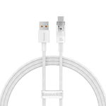 Baseus Explorer 1M USB-A to USB-C Charge & Sync Cable - White