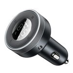 Baseus Enjoy FM Transmitter with Car Charger - Black