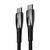 Baseus Glimmer 1M USB-C Charge & Sync Cable - Black