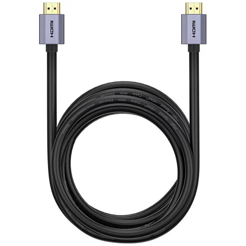 Baseus High-Definition 5m HDMI to HDMI 4K Cable - Black