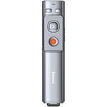 Baseus Orange Dot Wireless Presenter with Red Laser - Grey