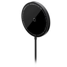 view Baseus Simple Mini 3 Magnetic Wireless Charger - Black