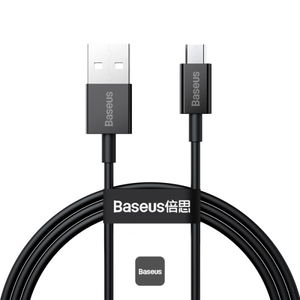 Baseus Superior Series 1m USB-A to Micro USB Charge & Sync Cable - Black