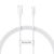 Baseus Superior Series 1m USB-A to USB-C Charge & Sync Cable - Moon White