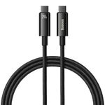 Baseus Tungsten Gold 1M USB-C Charge & Sync Cable - Black