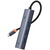 Baseus UltraJoy USB-C to 4x USB 3.0 Hub - Space Grey