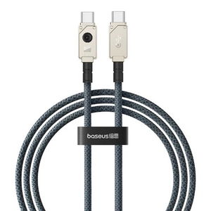 Baseus Unbreakable 1M USB-C Charge & Sync Cable - Stellar White