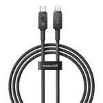 Baseus Unbreakable Series 1m USB-C Charging Cable - Cluster Black