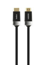 Belkin 2m 4K High Speed HDMI Cable with Ethernet - Black