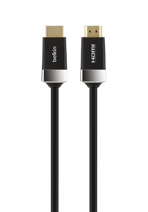 Belkin 2m 4K High Speed HDMI Cable with Ethernet - Black
