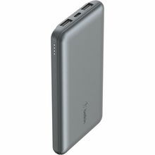 view Belkin BoostCharge 10000mAh USB-C and USB-A Power Bank - Space Grey