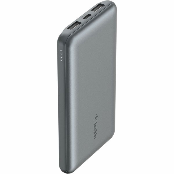 Belkin BoostCharge 10000mAh USB-C and USB-A Power Bank - Space Grey