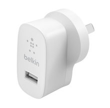 view Belkin BoostUP Charge USB-A 12W Wall Charger - White