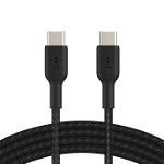 Belkin BoostCharge 1m Braided USB-C to USB-C Cable - Black