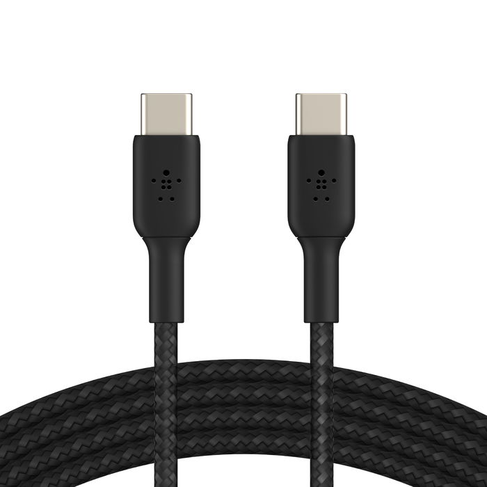 Belkin BoostCharge 1m Braided USB-C to USB-C Cable - Black