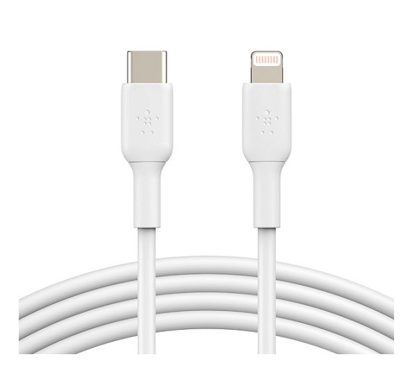 Belkin BoostUP Charge 1m USB-C to Lightning Charge & Sync Cable - White