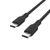 Belkin BOOSTCHARGE 2m USB-C to USB-C Cable with 100W Charging Power - Black