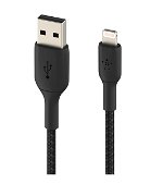Belkin BoostUP Charge 15cm Lightning to USB-A Braided Charge & Sync Cable - Black