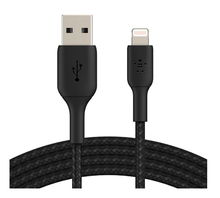 view Belkin BoostUP Charge 1m Lightning to USB-A Braided Charge & Sync Cable - Black