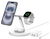 Belkin BoostCharge Pro 3-in-1 15W Magnetic Wireless Charging Stand with Qi2 - White - SPECIAL PRICE OFFER