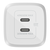 Belkin BoostCharge Pro 65W Dual USB-C GaN Wall Charger - White