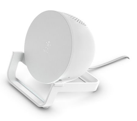 Belkin BoostUP Charge Wireless Charging Stand with Speaker - White