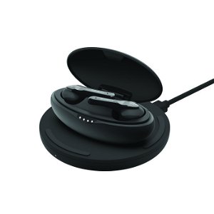 Belkin SoundForm Move Plus True Wireless Earbuds + 10W Wireless Charging Pad - Black