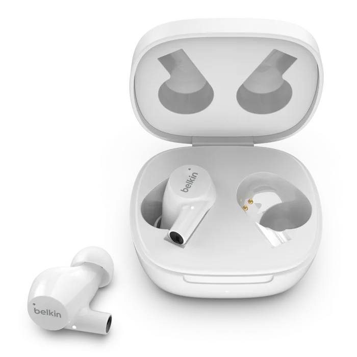 Belkin SoundForm Rise True Wireless Earbuds - White
