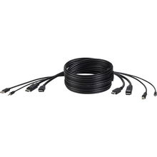 view Belkin 1.83m TAA Dual HDMI and DisplayPort Combo Cable Kit
