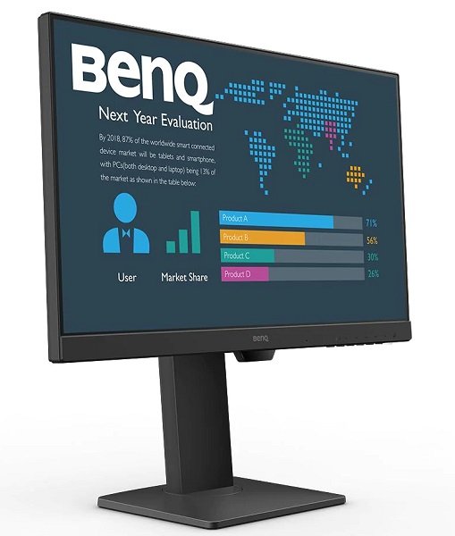 BenQ BL2485TC 24 Inch 1920x1080 FHD 5ms 75Hz IPS Frameless Business Monitor - HDMI DP USB-C