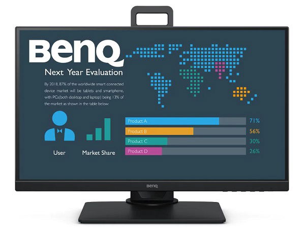 BenQ BL2480T 24 Inch 1920 x 1080 FHD 5ms 60Hz IPS Business Monitor with Eye Care Technology - HDMI DP VGA