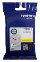 view Brother LC3329XLY Yellow High Yield Ink Cartridge