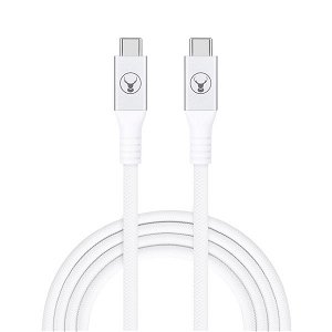 Bonelk 2m USB-C to USB-C Long-Life 20Gbps /240W Cable - White