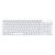Bonelk  KM-322 Slim Wireless Keyboard and Mouse Combo - White